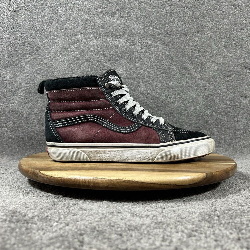 Vans SK8-HI MTE Womens Size 7.5 Port Royal Black Eco Dry Outdoor Athletic Shoes